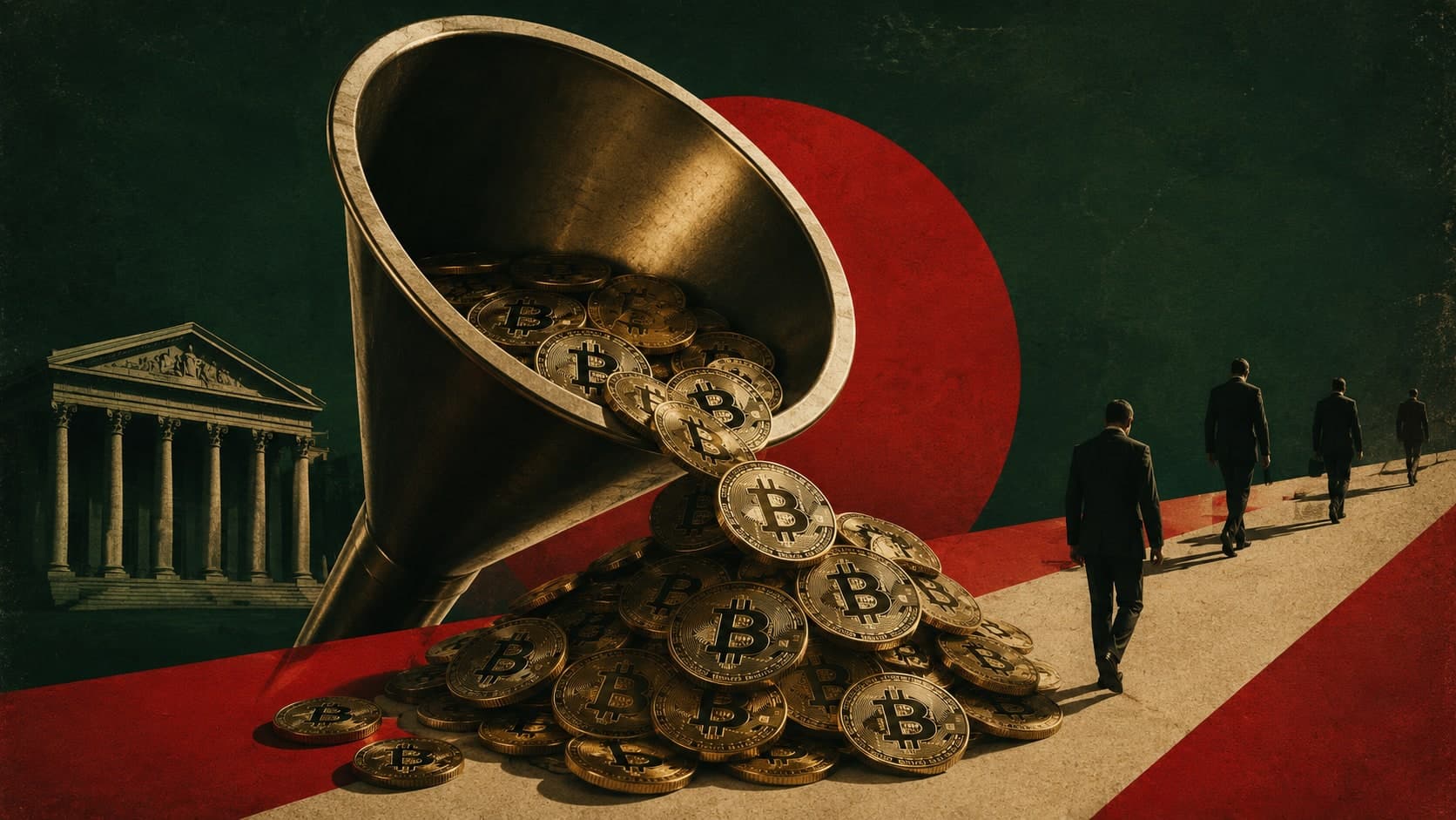 избыток предложения биткоина