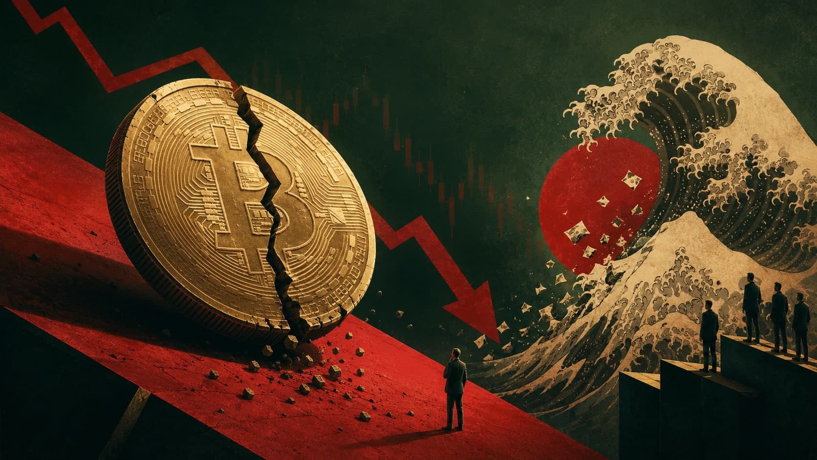 курс биткоина упал ниже 60 000