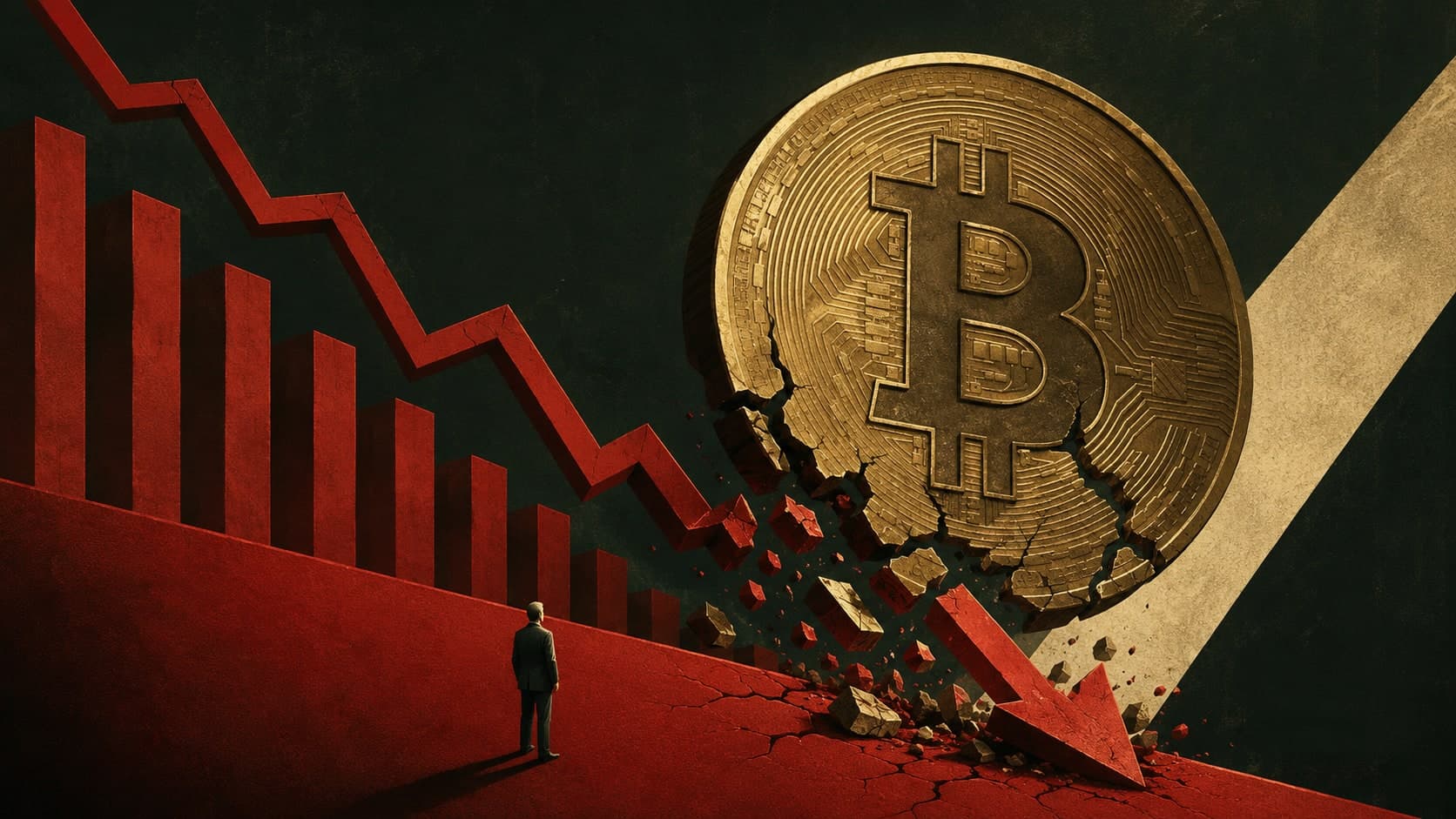 курс биткоина упал на 20 в июне 2026