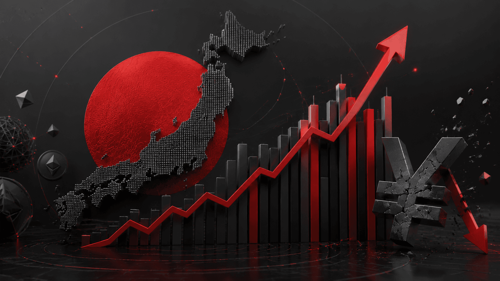 Иллюстрация: Японский индекс Nikkei 225 установил новый рекорд на фоне ослабления иены