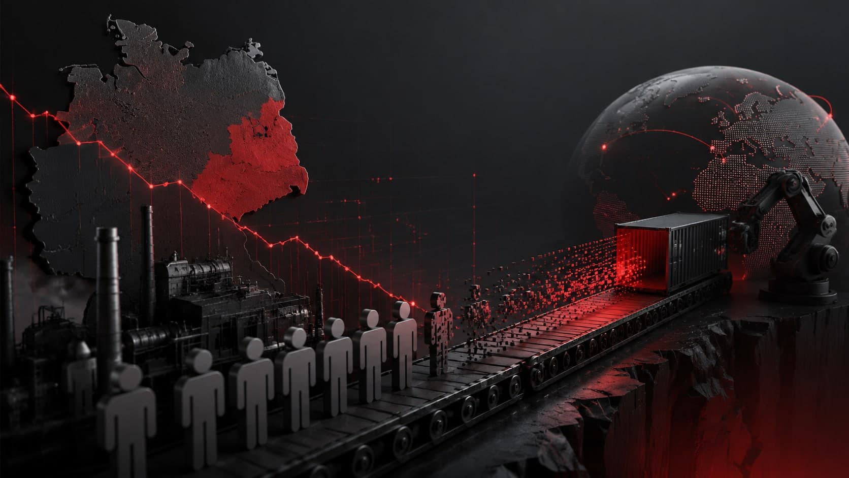 сокращение рабочих мест в промышленности Германии 2026