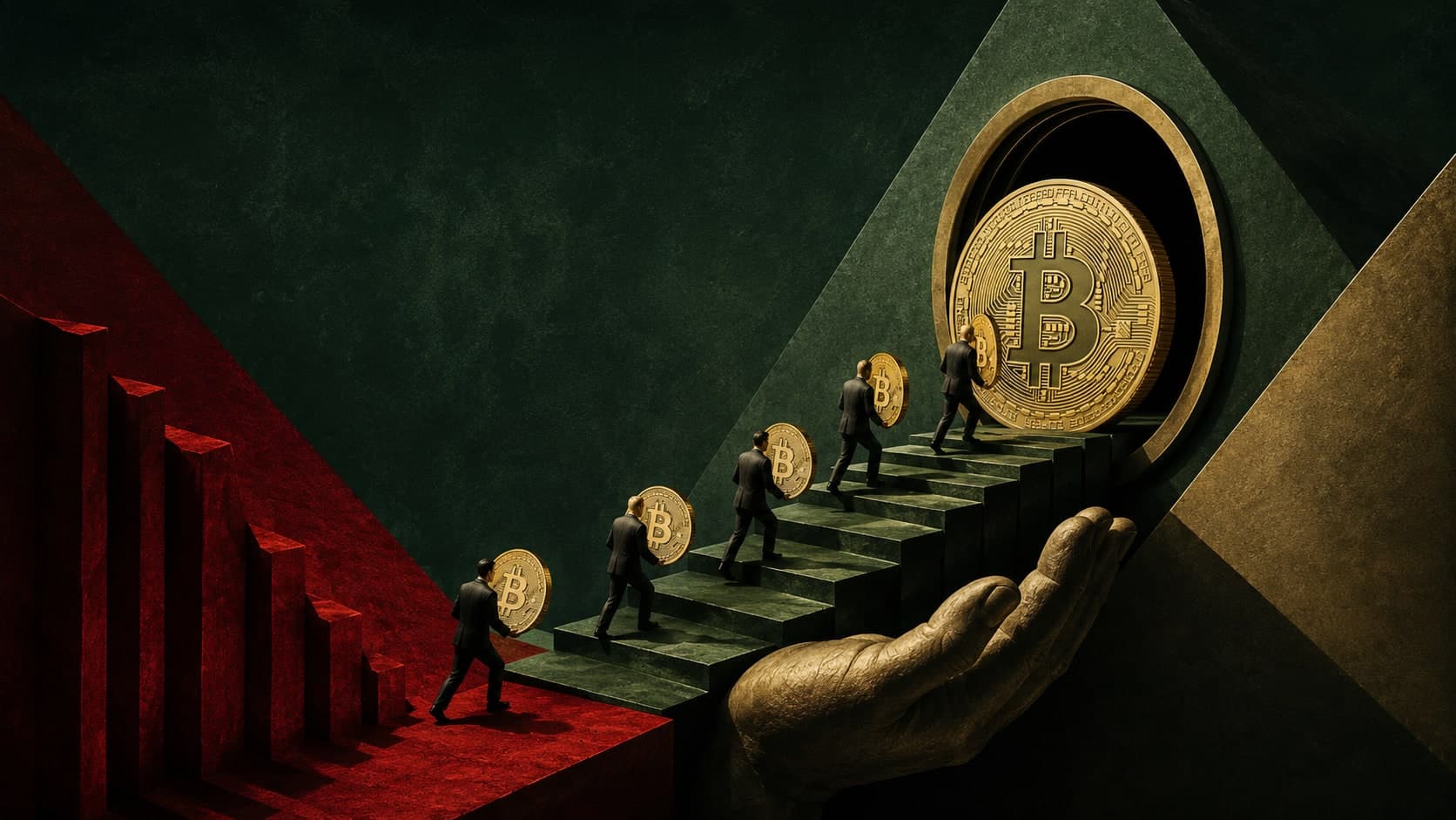 накопление биткоина долгосрочными инвесторами